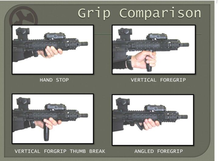 Foregrips - What Should They Do And How Should They Do It