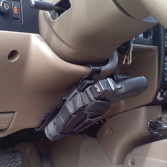 Gum Creek Customs Vehicle Holster And Mount Review The Firearm Blogthe 8289