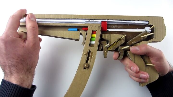 DIY Cardboard MP5 That Shoots Paper Bullets The Firearm BlogThe 