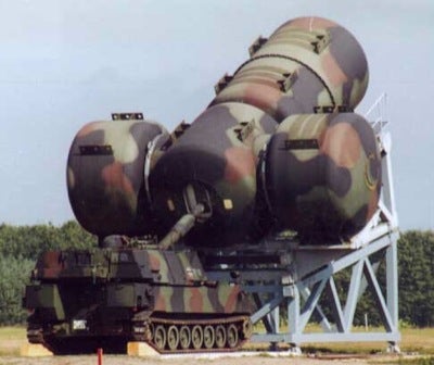 Largest gun that will fit on a tank