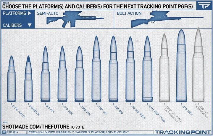 Next Caliber For The Tracking Point? The Firearm Blog