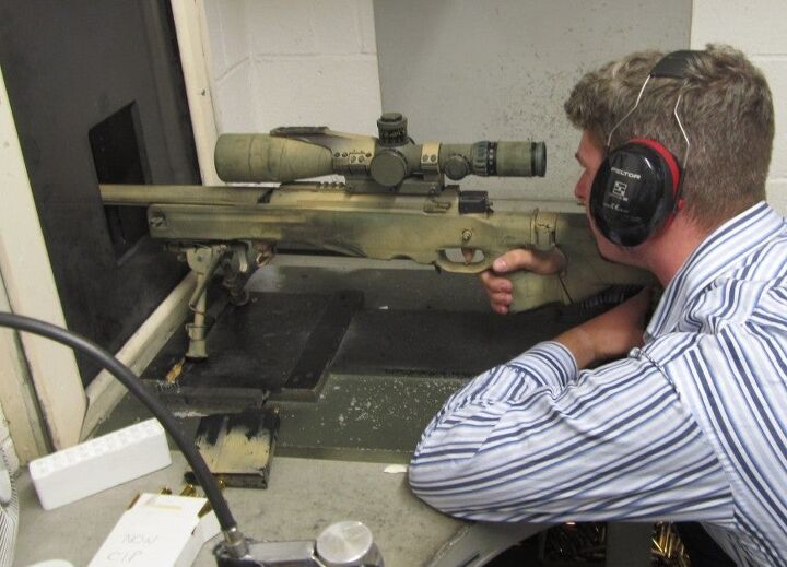 Accuracy International's L115A3 sniper rifle does it again – six