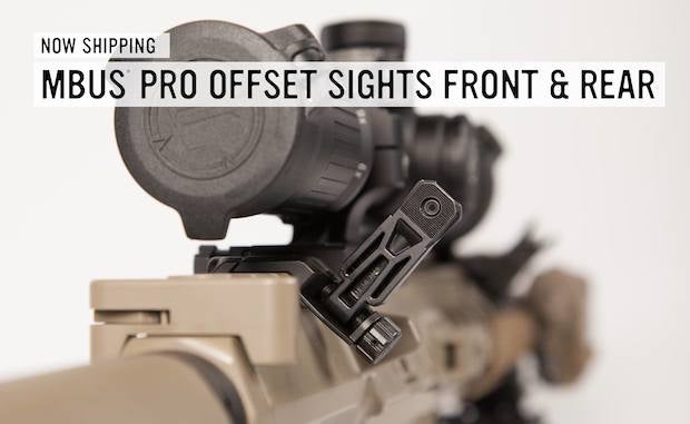 MagPul Announces Offset MBUS Pro Sights -The Firearm Blog