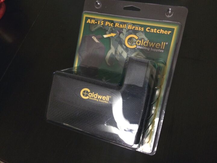  Caldwell Pic Rail Brass Catcher with Picatinny Mount