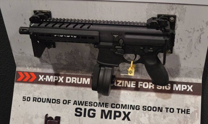 Shot 16 X Products Sig Mpx Drum Mag The Firearm Blog