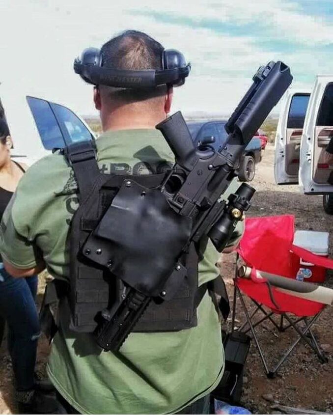 POTD AR Pistol Back/Shoulder Holster The Firearm Blog