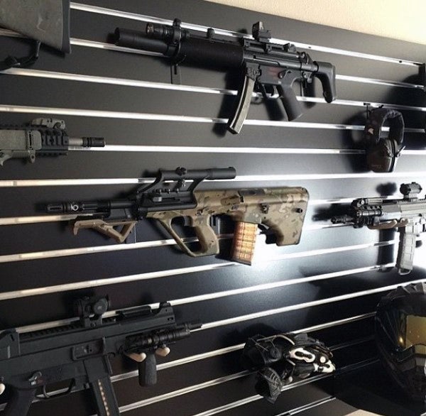 gun-room-with-wall-mounted-rifles