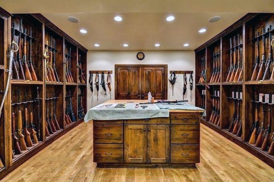 old-traditional-wood-shotgun-gun-room-ideas