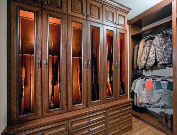 wood-cabinetry-gun-room-ideas