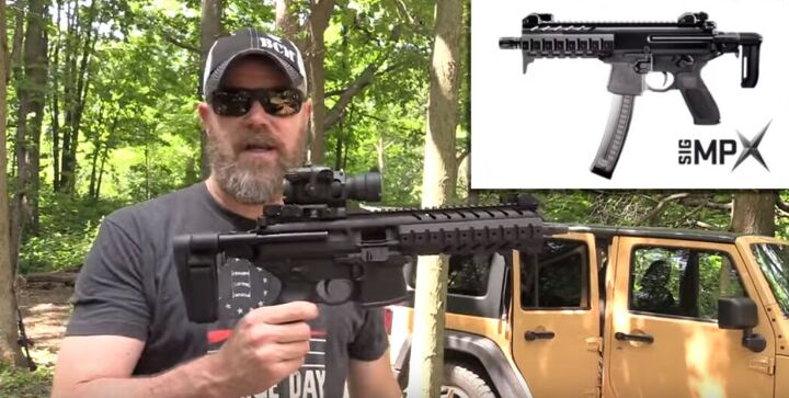 MAC Plays with the New SIG MPX Collapsible Arm Brace By SB