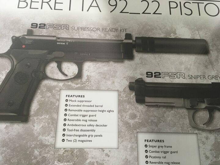 Beretta 92 FSR .22 LR Pistol