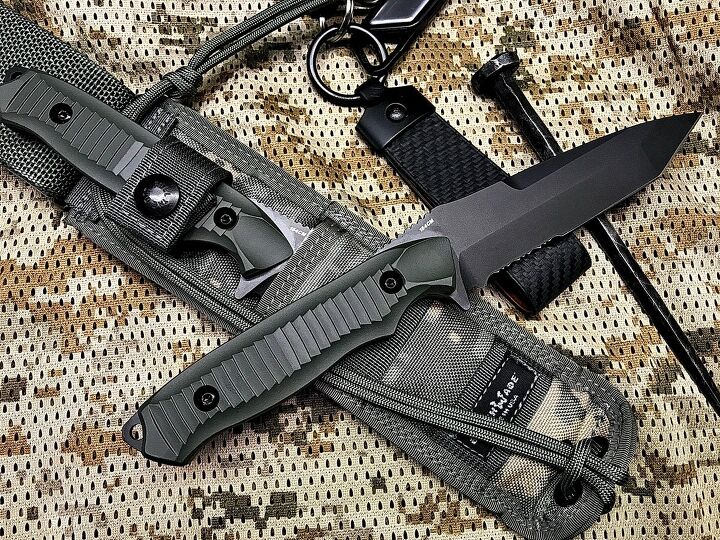 POTD: Twin Benchmade Nimravus in OD Green -The Firearm Blog