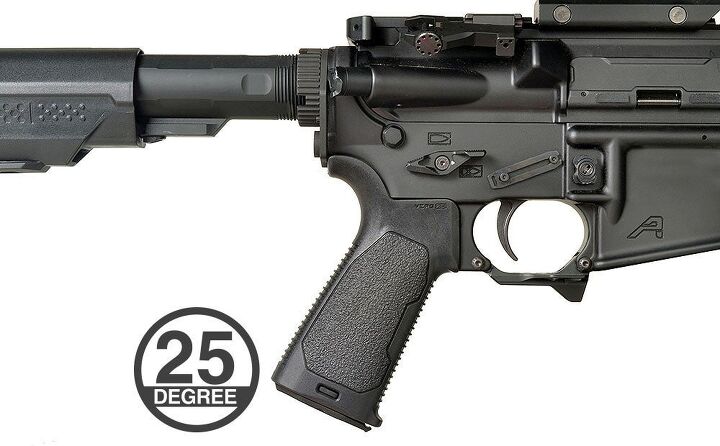 Strike Industries Viper 25 deg Enhanced Pistol Grip for AR-15 and AR-10  Receiver Style Rifles, Black - ARVEPG25