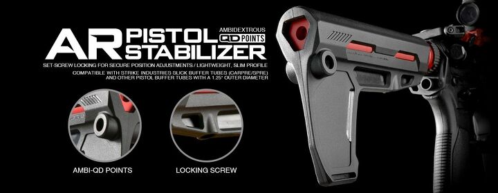 Strike Industries AR-15 Pistol Stabilizer Now availableThe Firearm Blog