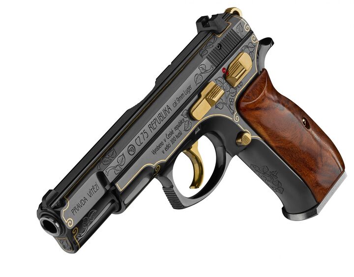 CZ 75 Republika pistol given to President Trump