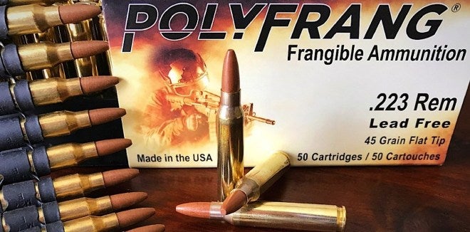 ammo frangible rounds