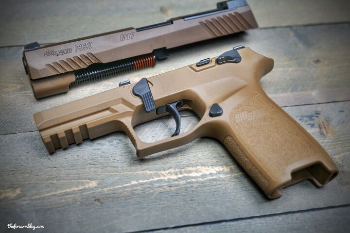 Tfb Field Strip The Us Army Sig Sauer P320 M17 Pistol The Firearm Blog 4286