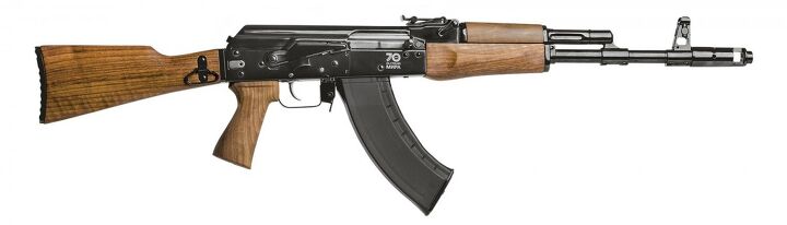 AK With Side Folding Wooden Stock