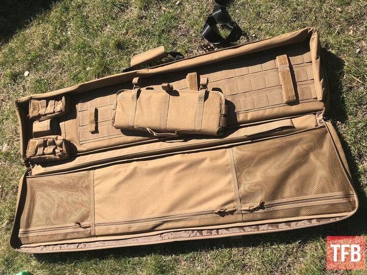 37/47 Heavy Duty 600D Double Tactical Gun Bag Soft Padded Rifle Case  Backpack