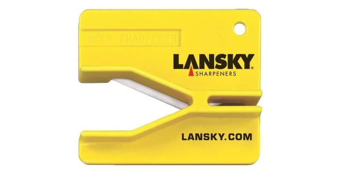 NEW LANSKEY FOLD A VEE CROCK STICK KNIFE SHARPENER COMPACT USA