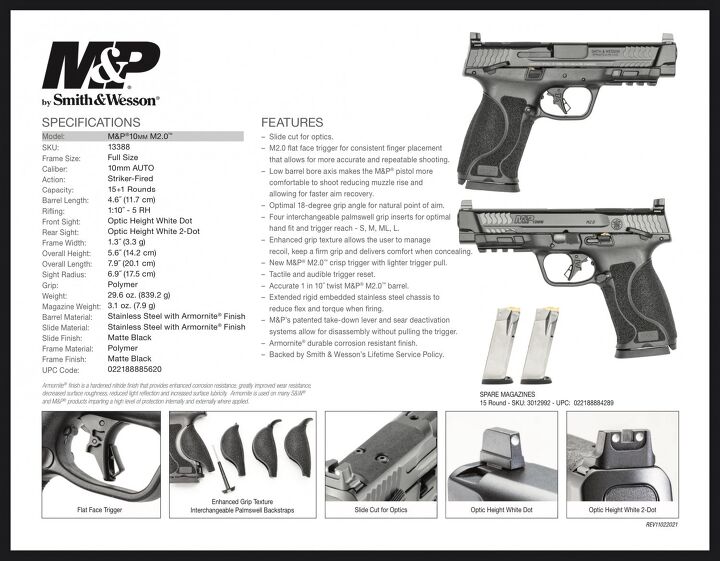 Add A Millimeter! Smith & Wesson Introduces The M&P 2.0 10mm
