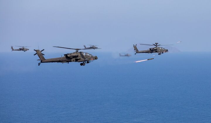 apache helicopter firing missiles
