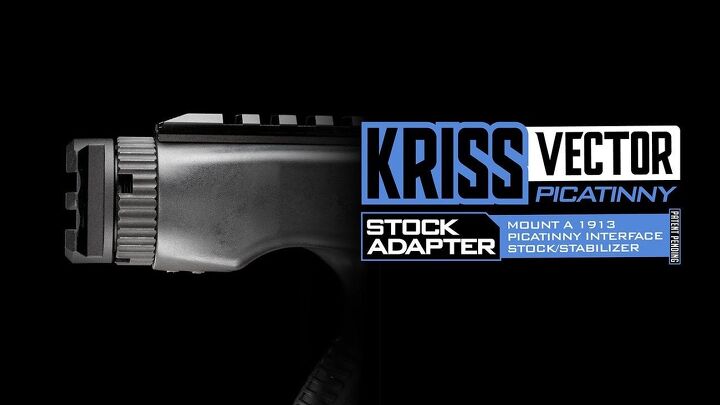 KRISS Vector Angled Grip for Picatinny Rail - Fixation durable et